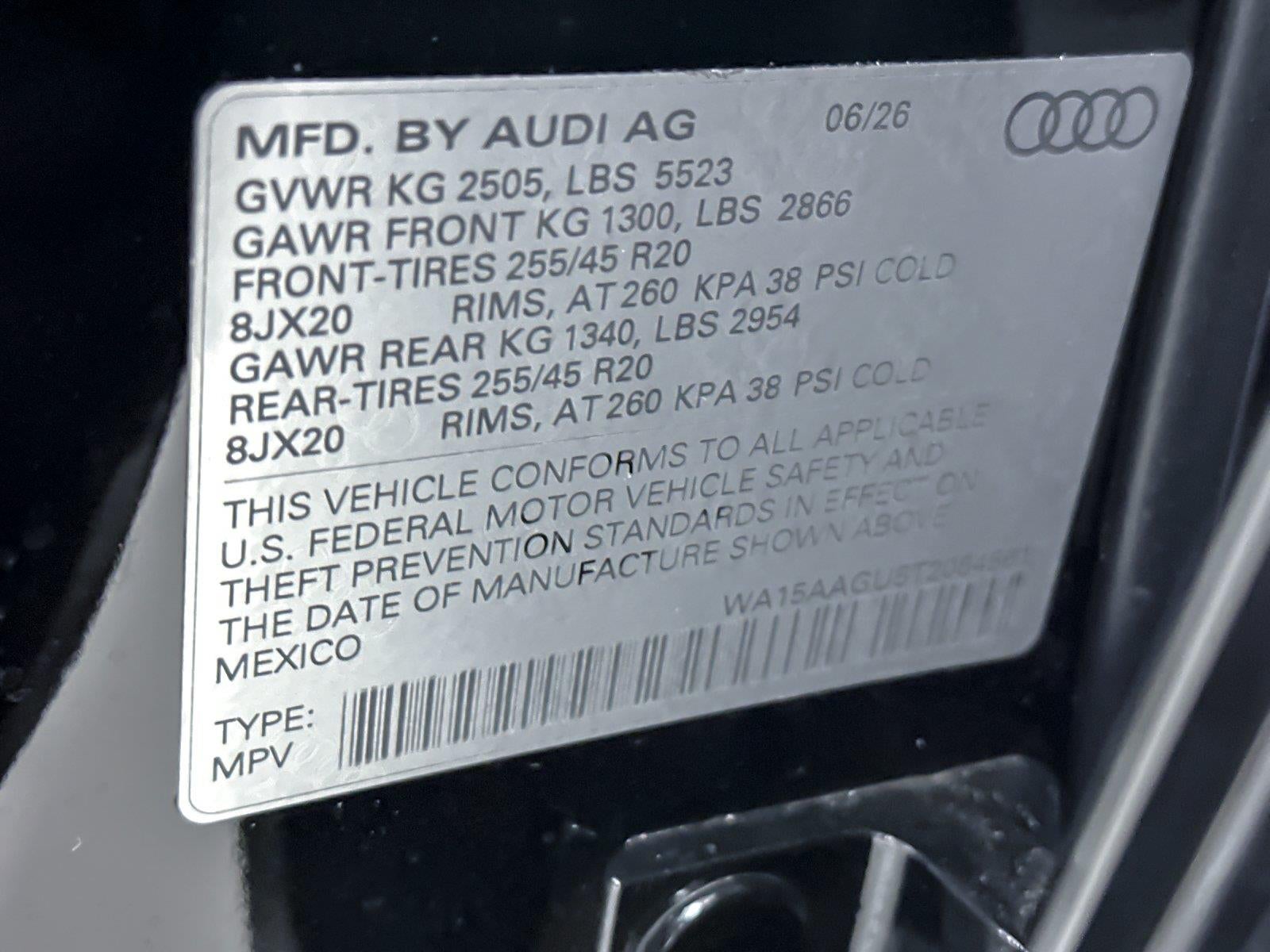 2026 Audi Q5 Premium Plus