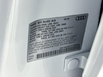 2026 Audi Q5 Premium Plus