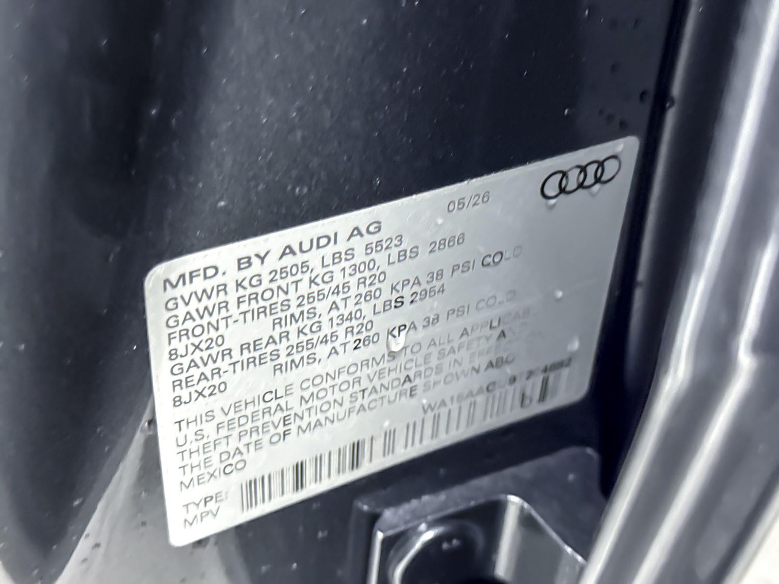 2026 Audi Q5 Premium Plus