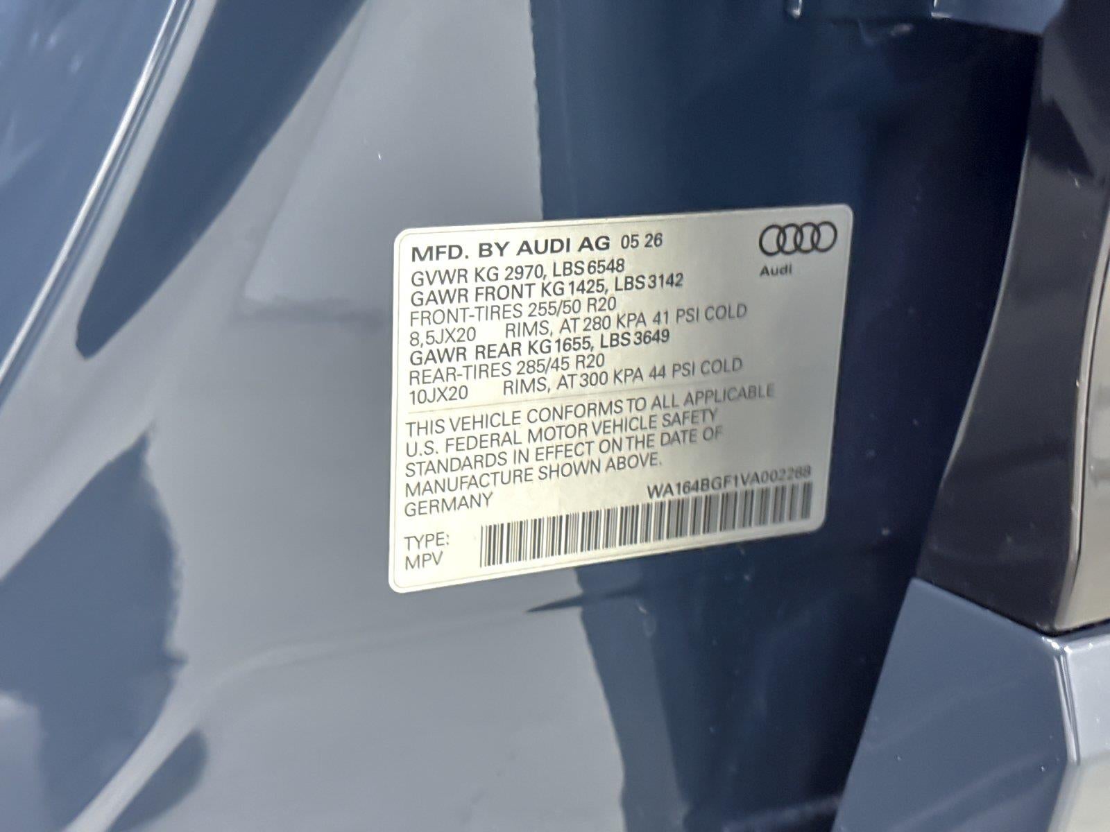 2027 Audi Q6 E-Tron Prestige