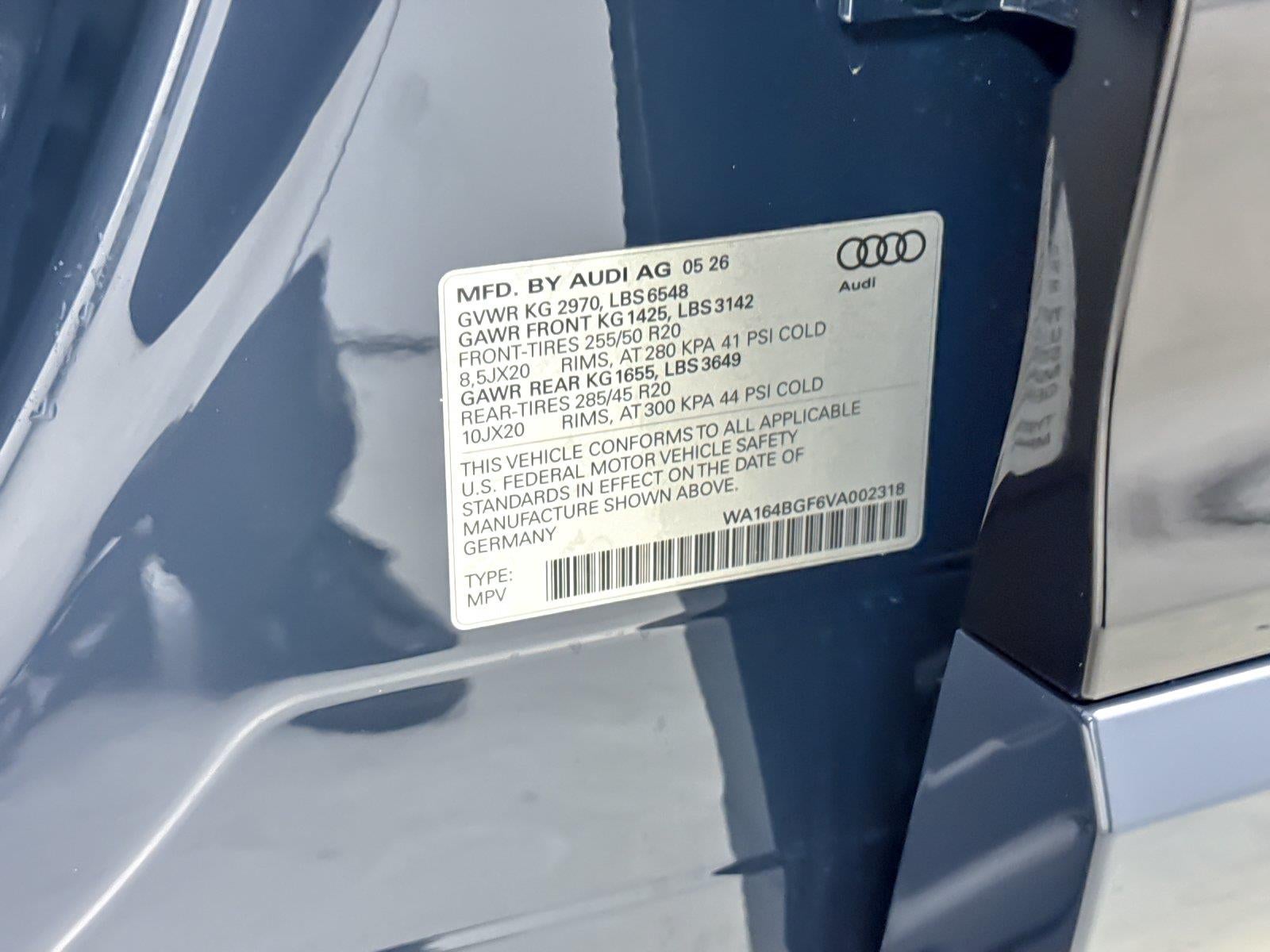 2027 Audi Q6 E-Tron Prestige