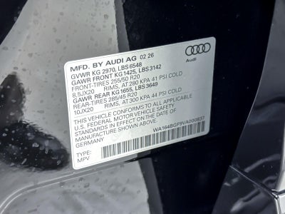 2027 Audi Q6 e-tron Prestige