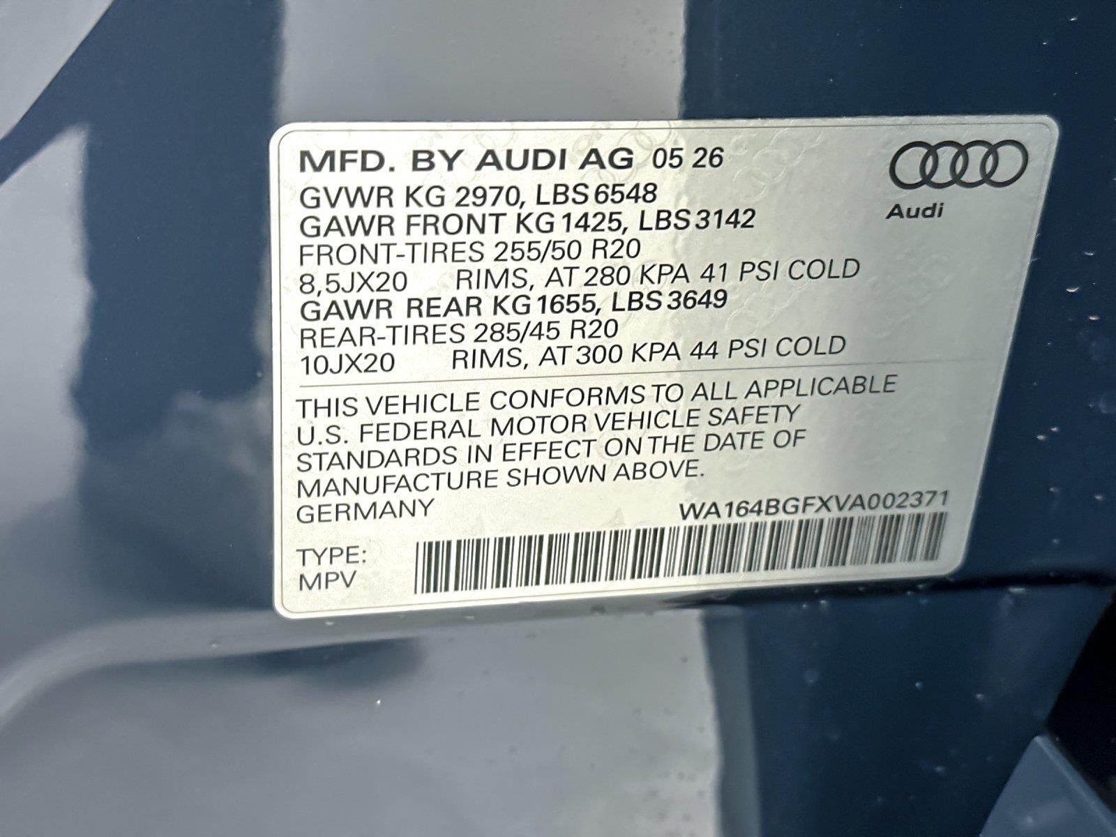 2027 Audi Q6 E-Tron Prestige