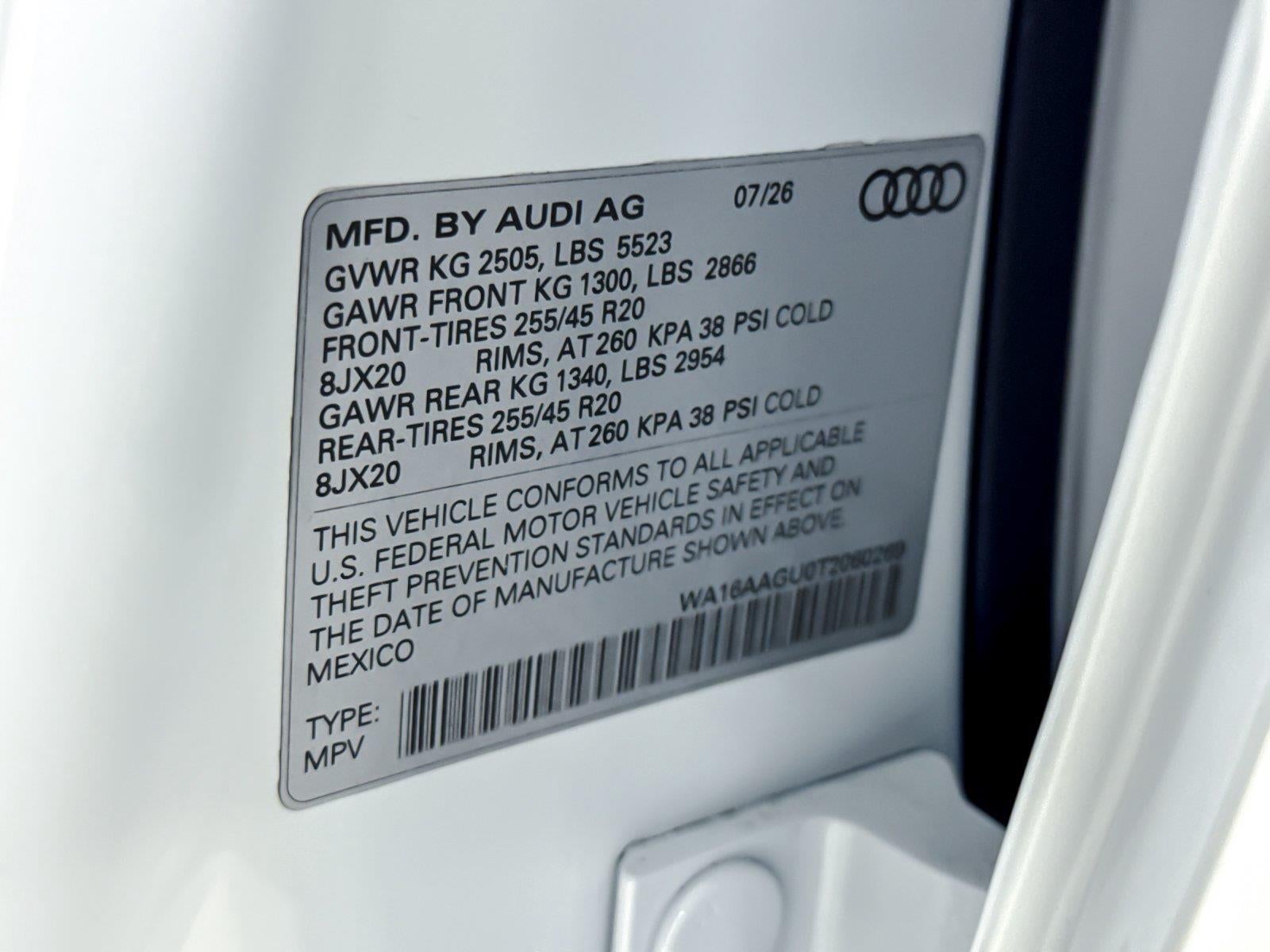 2026 Audi Q5 Prestige