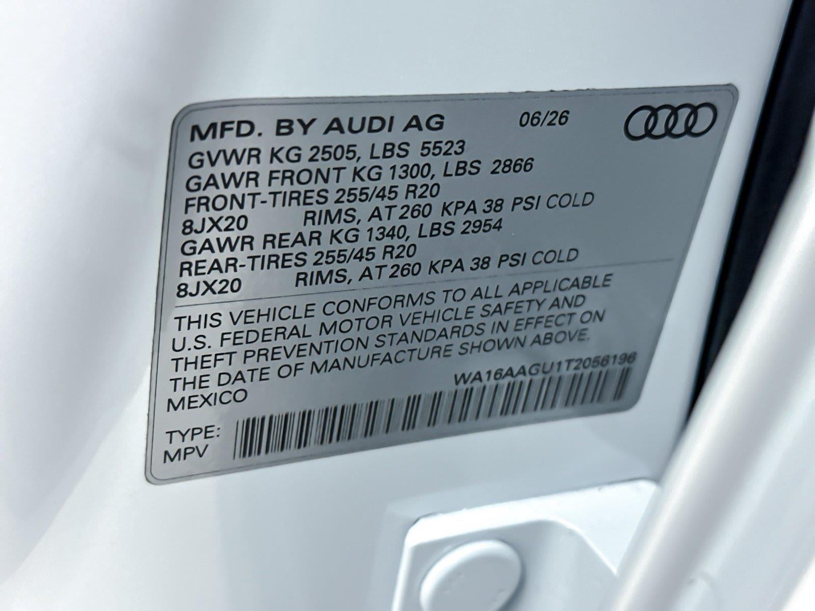 2026 Audi Q5 Prestige