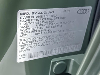 2026 Audi Q5 Prestige