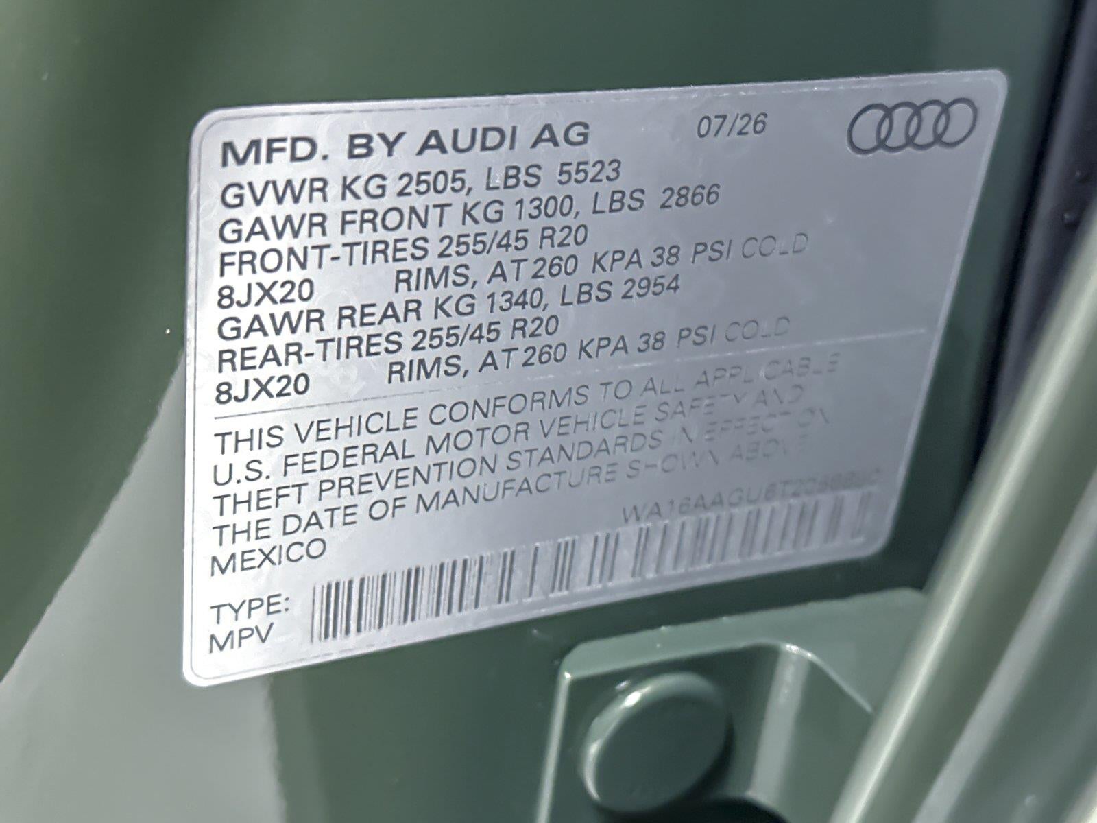 2026 Audi Q5 Prestige