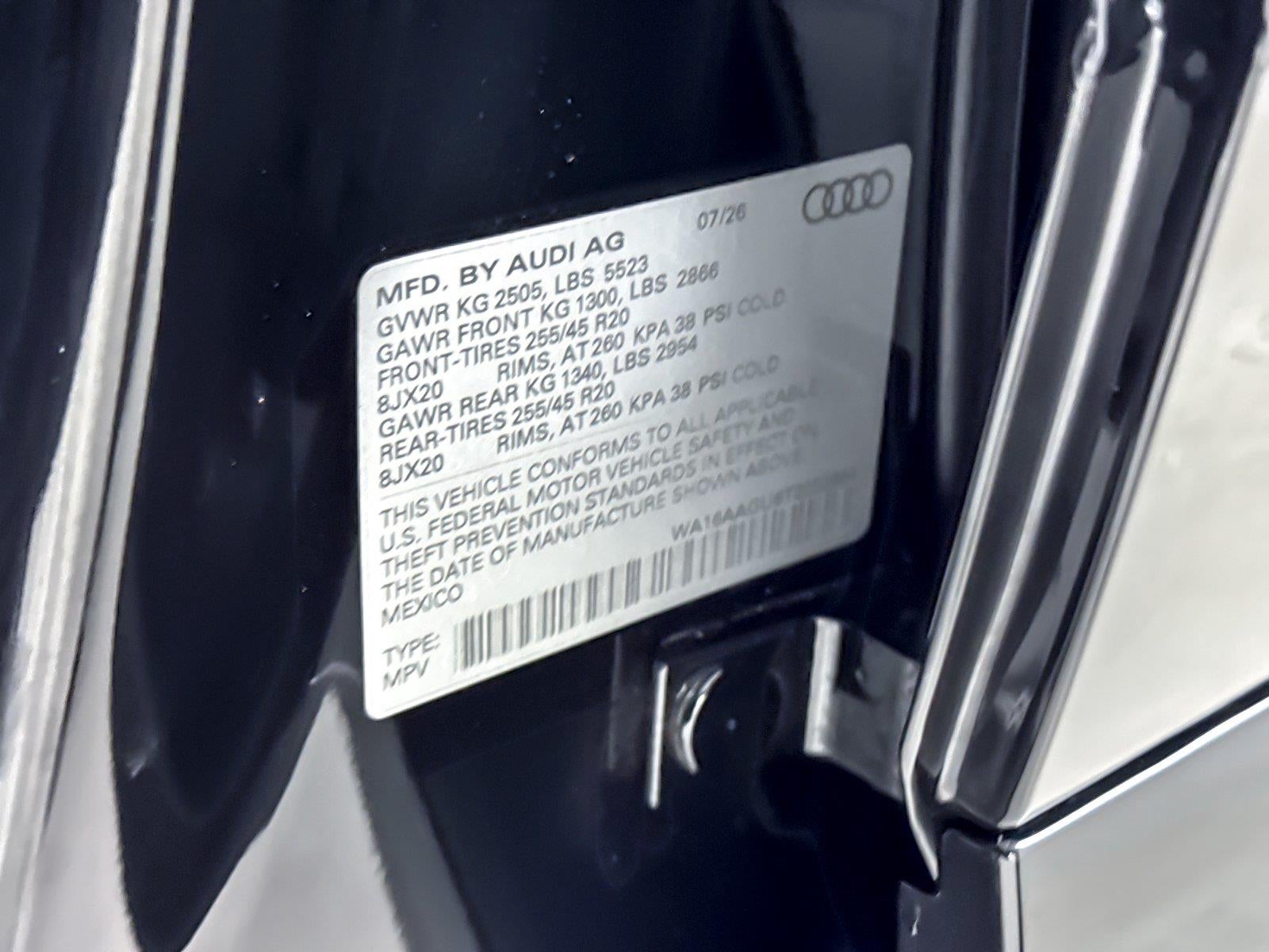 2026 Audi Q5 Prestige