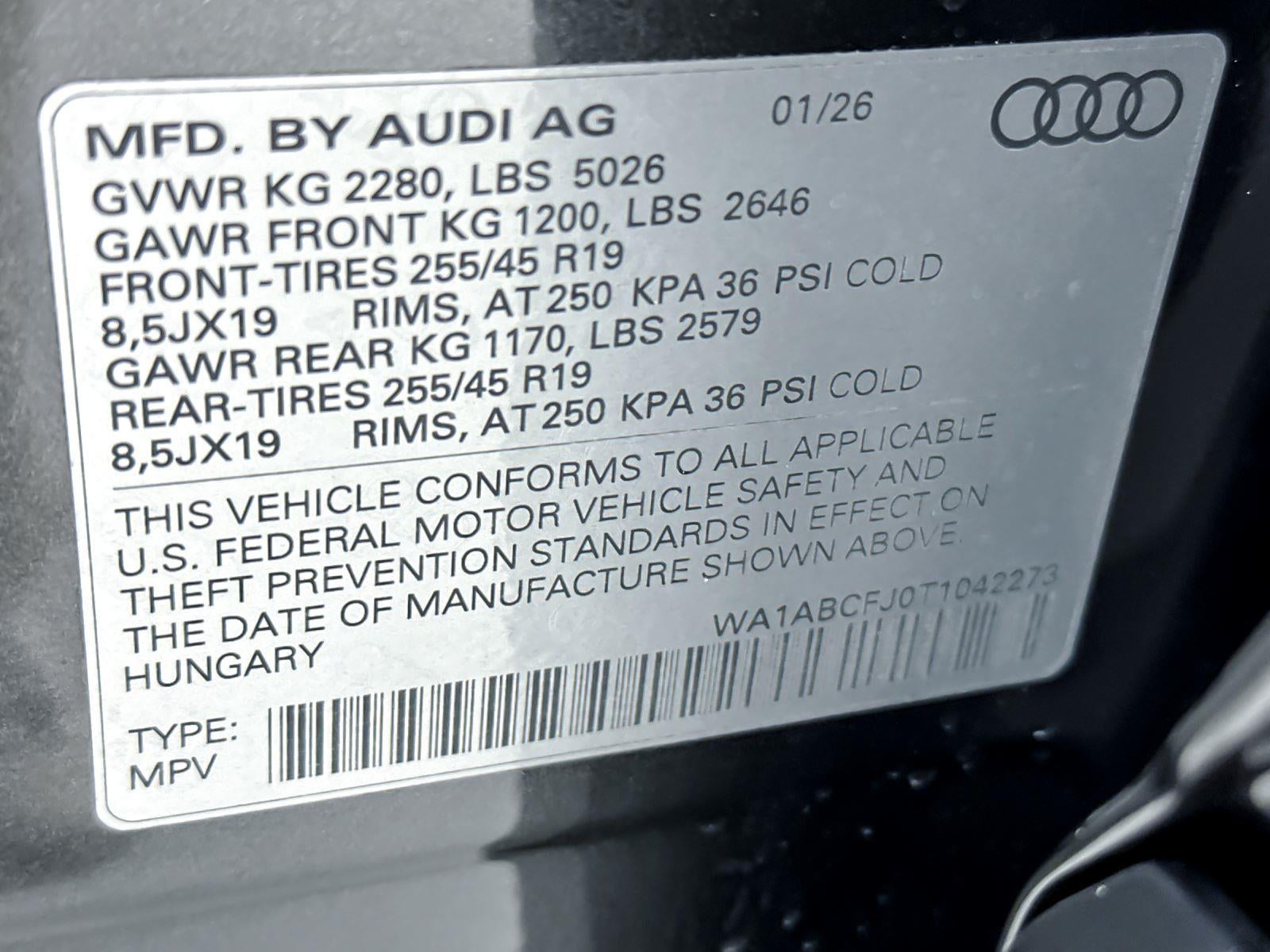 2026 Audi Q3 S line