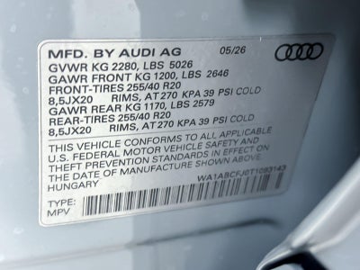 2026 Audi Q3 S line