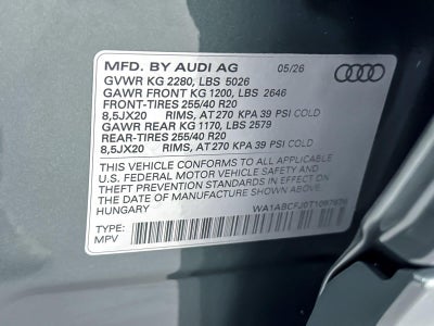 2026 Audi Q3 S line