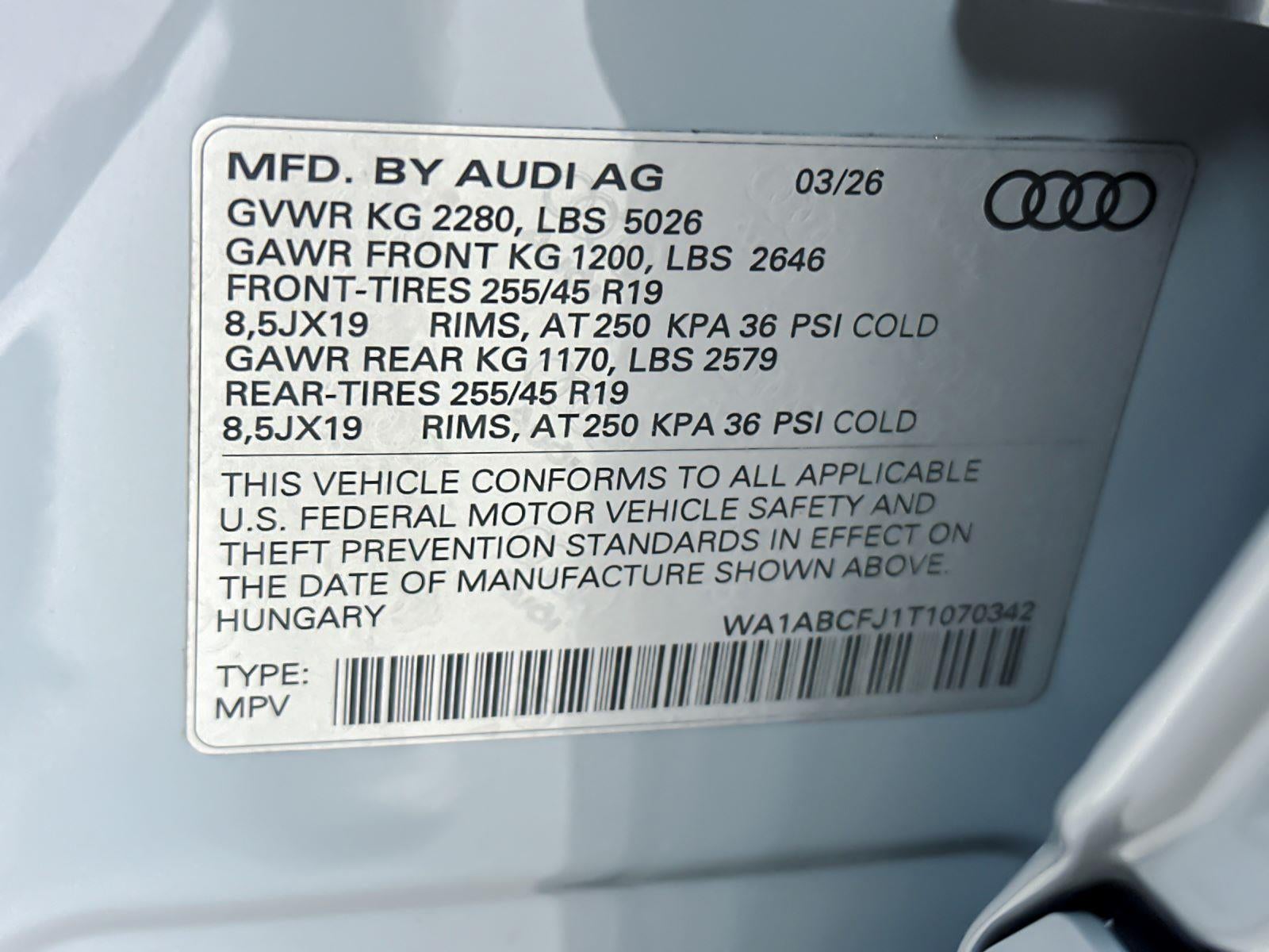 2026 Audi Q3 S line