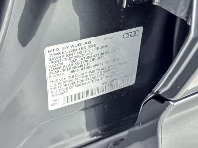 2026 Audi Q3 S line