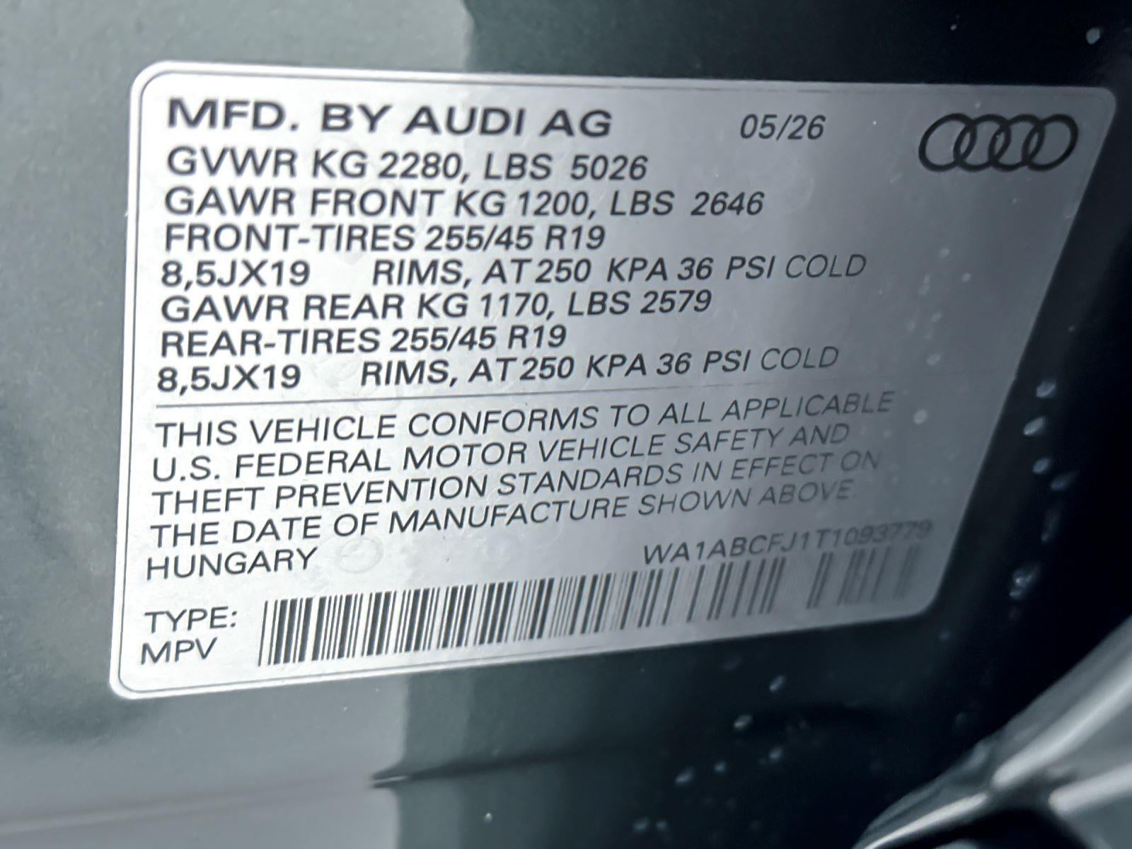 2026 Audi Q3 S line