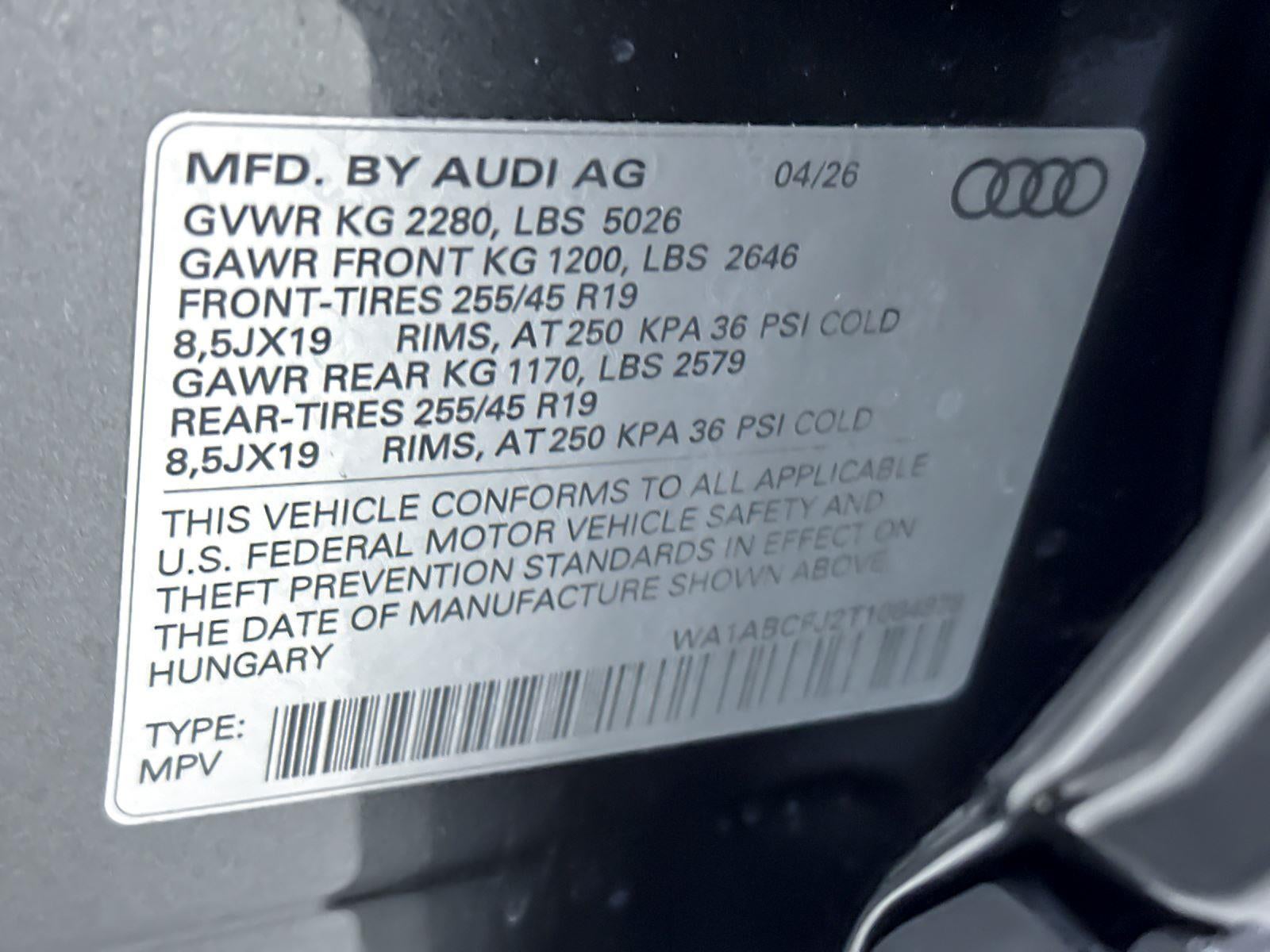2026 Audi Q3 S line