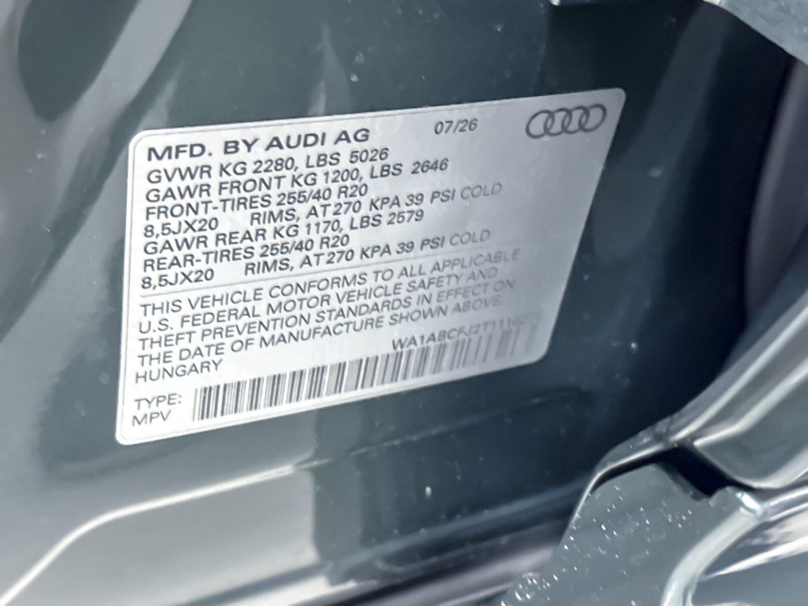 2026 Audi Q3 S line