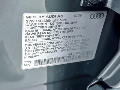 2026 Audi Q3 S line