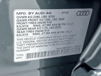 2026 Audi Q3 S line