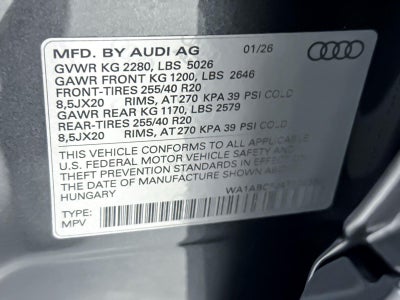 2026 Audi Q3 S line