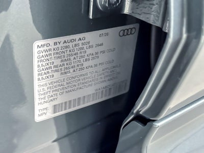 2026 Audi Q3 S line