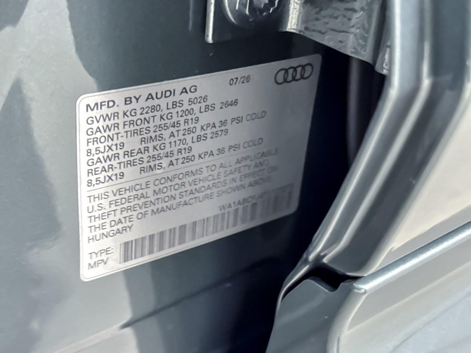 2026 Audi Q3 S line