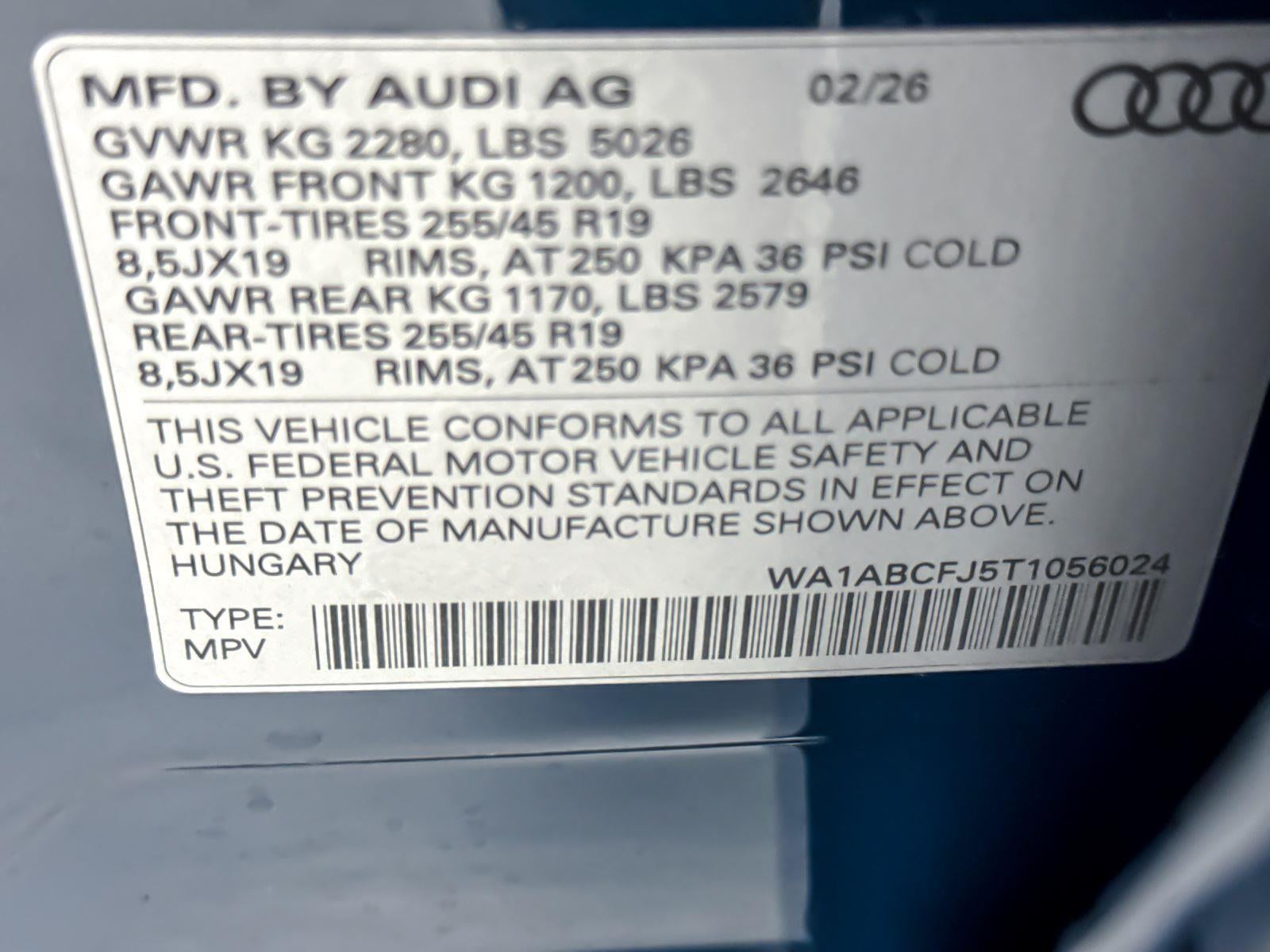 2026 Audi Q3 S line