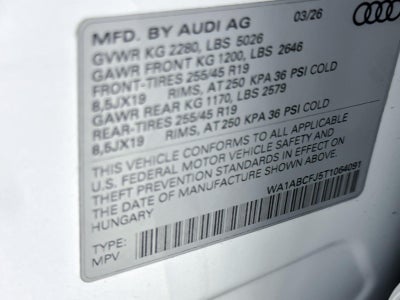 2026 Audi Q3 S line
