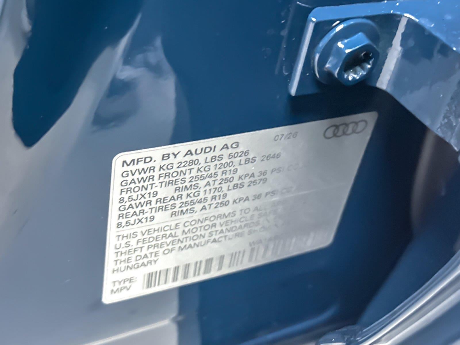 2026 Audi Q3 S line