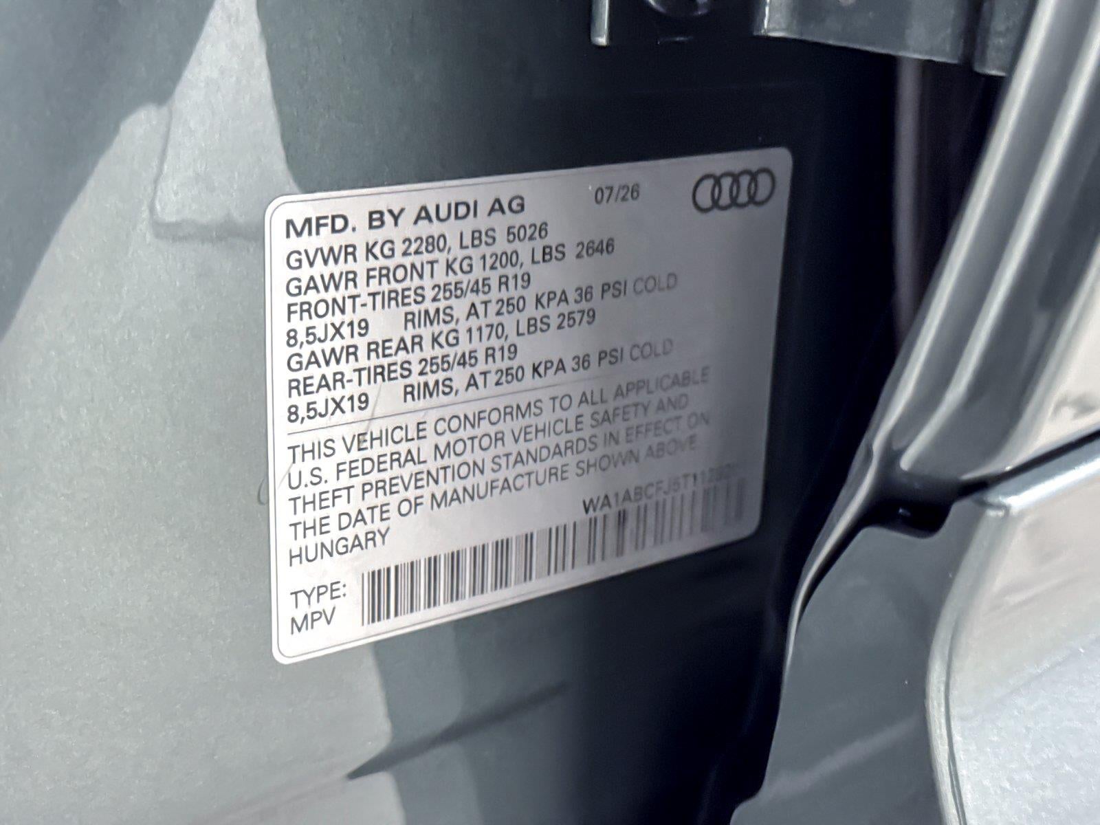 2026 Audi Q3 S line