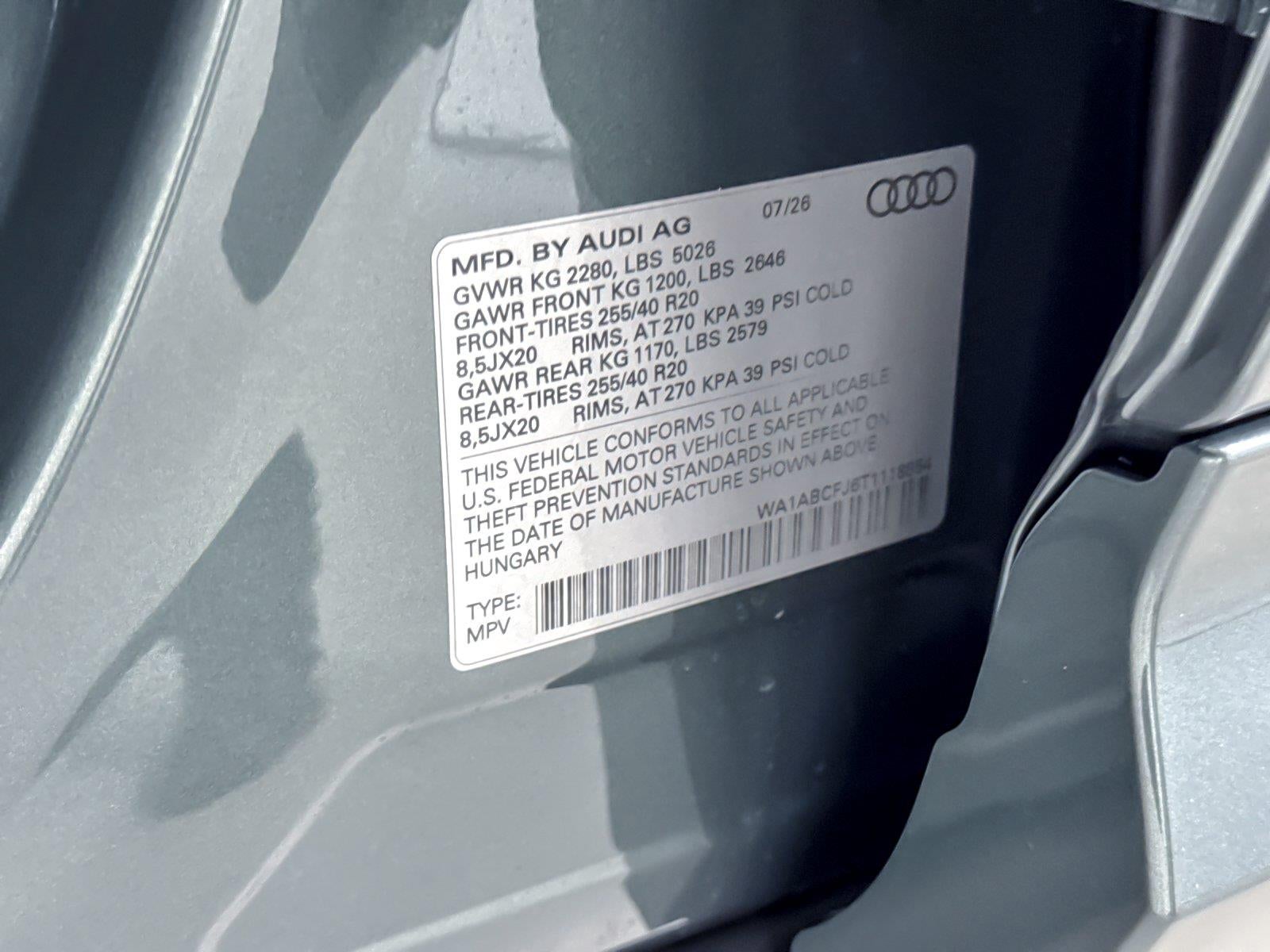 2026 Audi Q3 S line