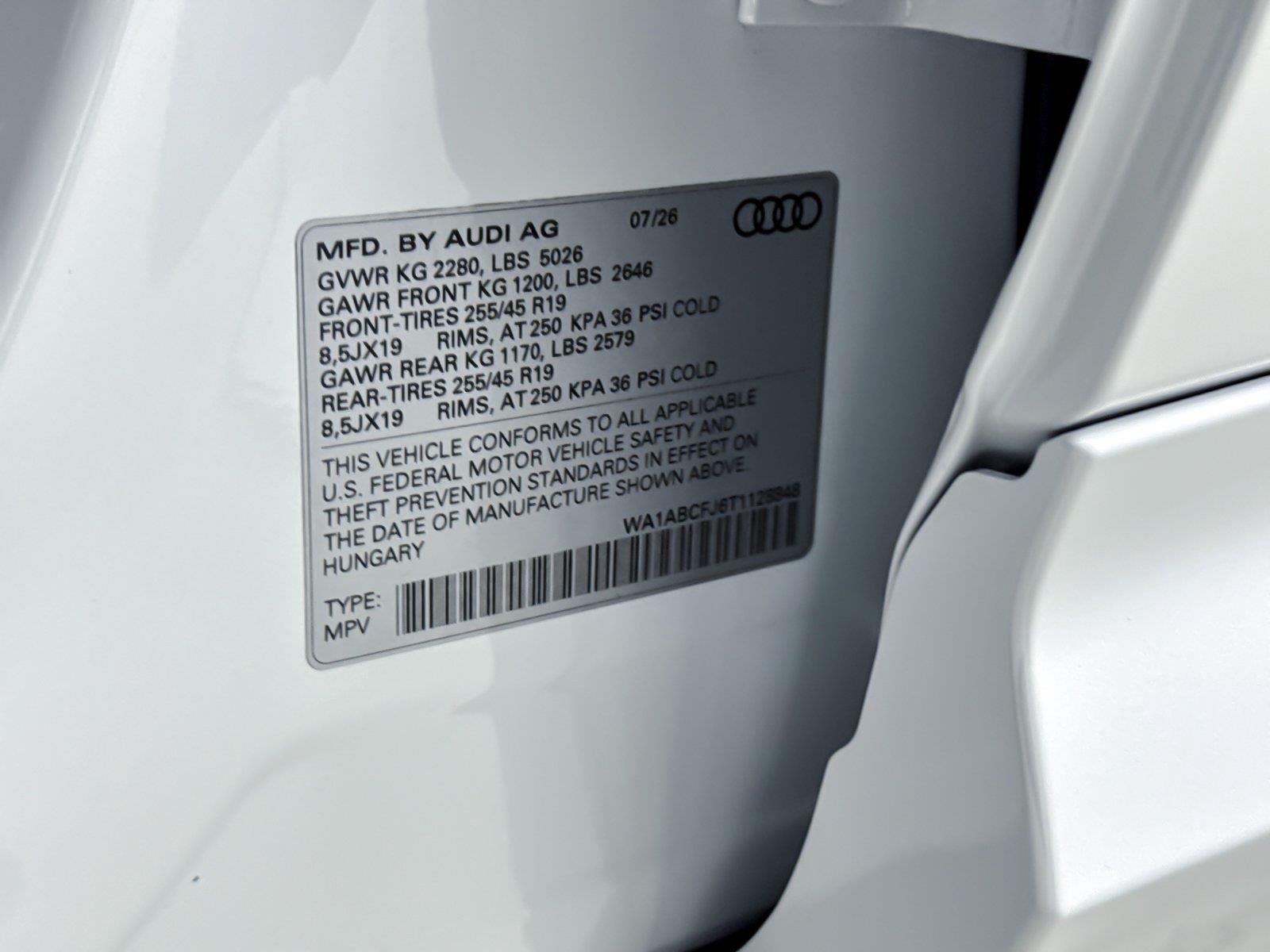 2026 Audi Q3 S line