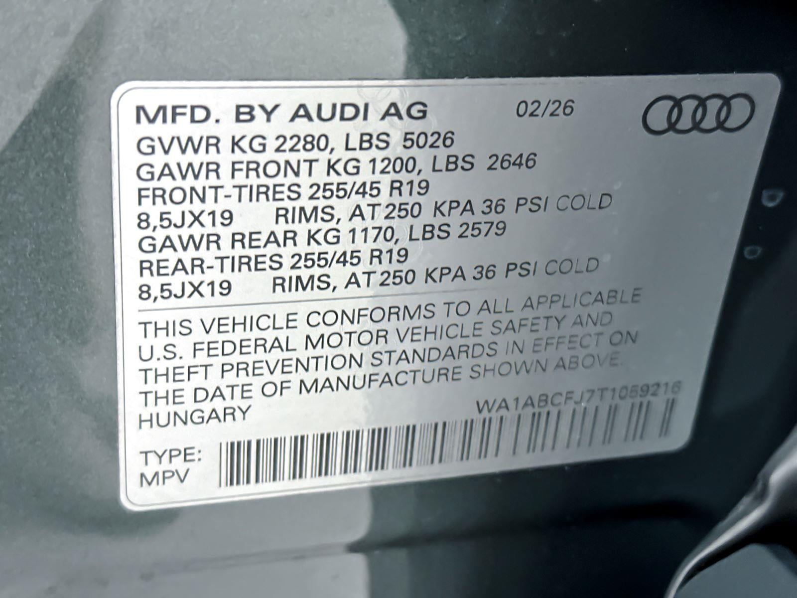 2026 Audi Q3 S line