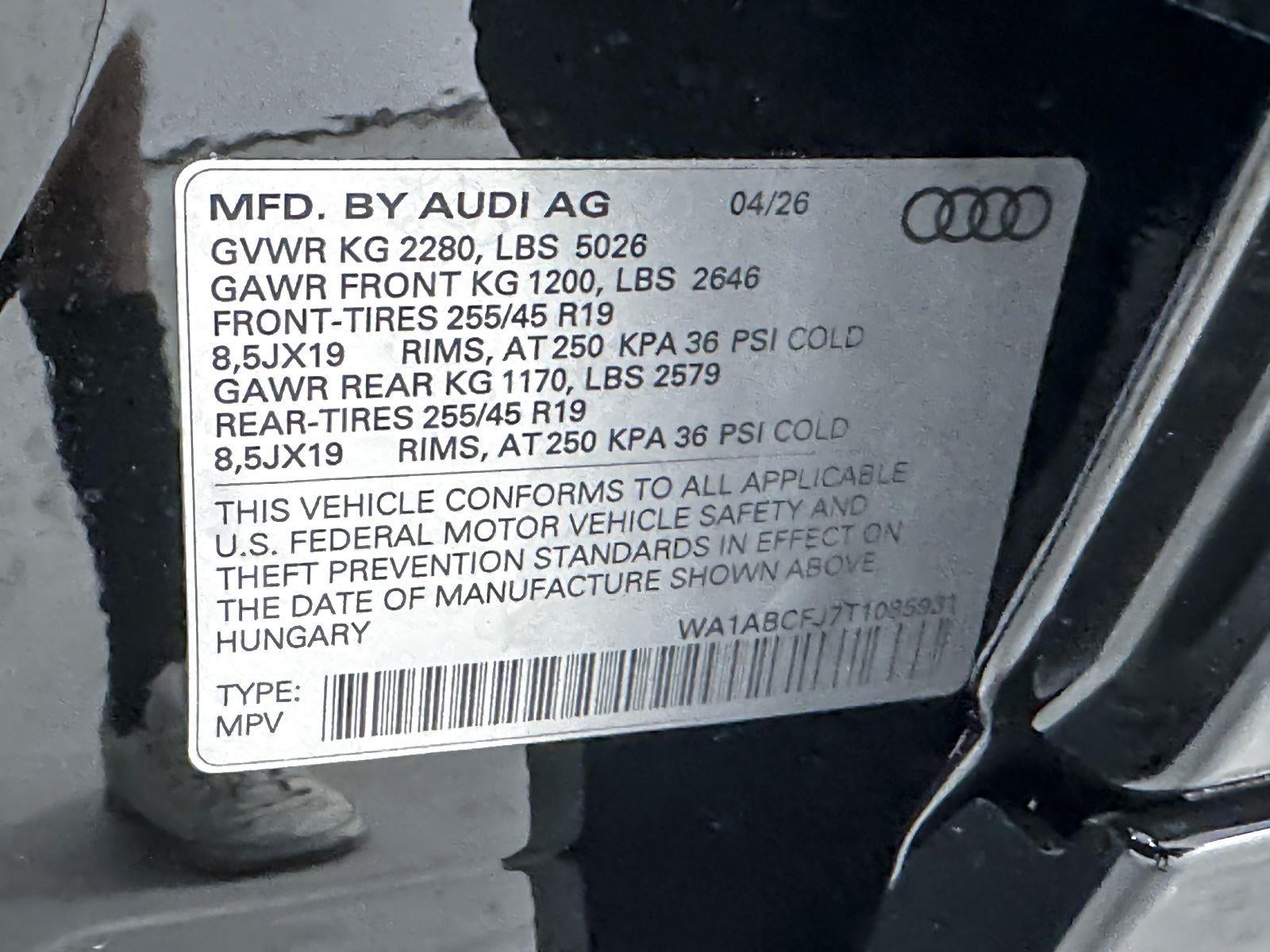 2026 Audi Q3 S line