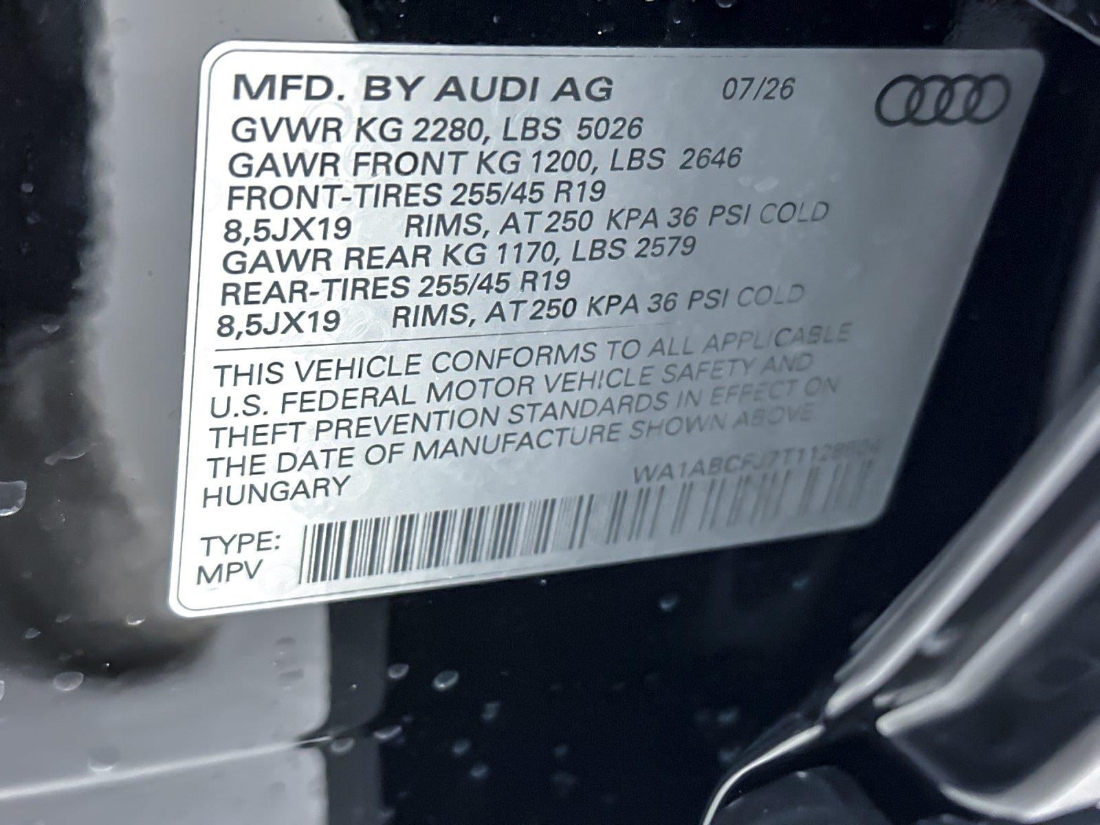 2026 Audi Q3 S line