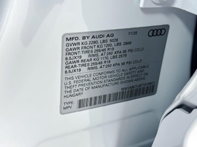 2026 Audi Q3 S line