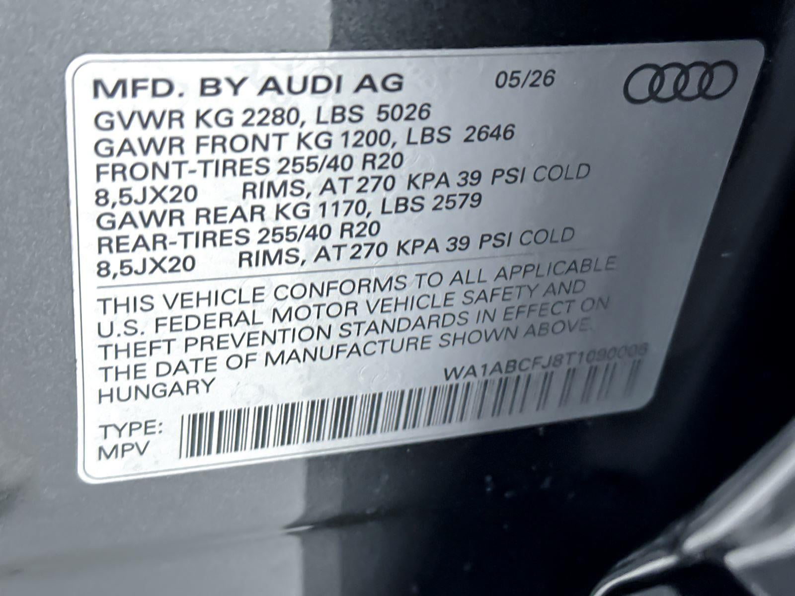 2026 Audi Q3 S line