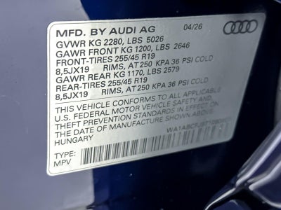 2026 Audi Q3 S line