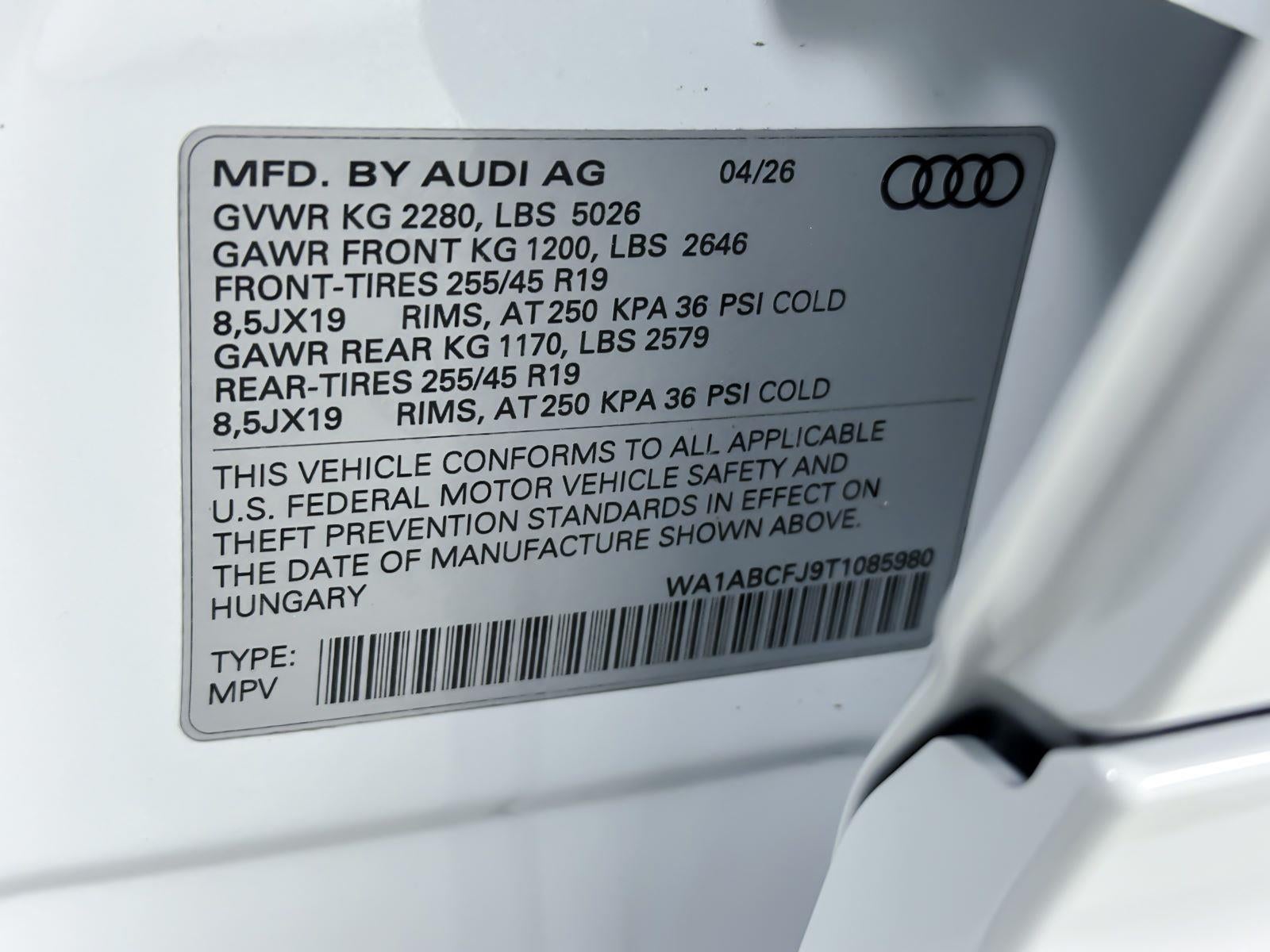 2026 Audi Q3 S line