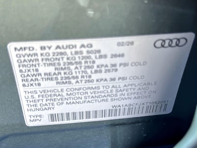 2026 Audi Q3 S line