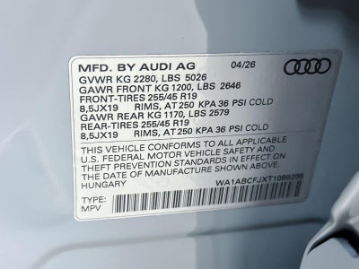 2026 Audi Q3 S line