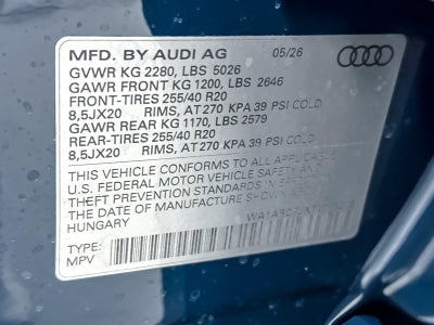 2026 Audi Q3 S line