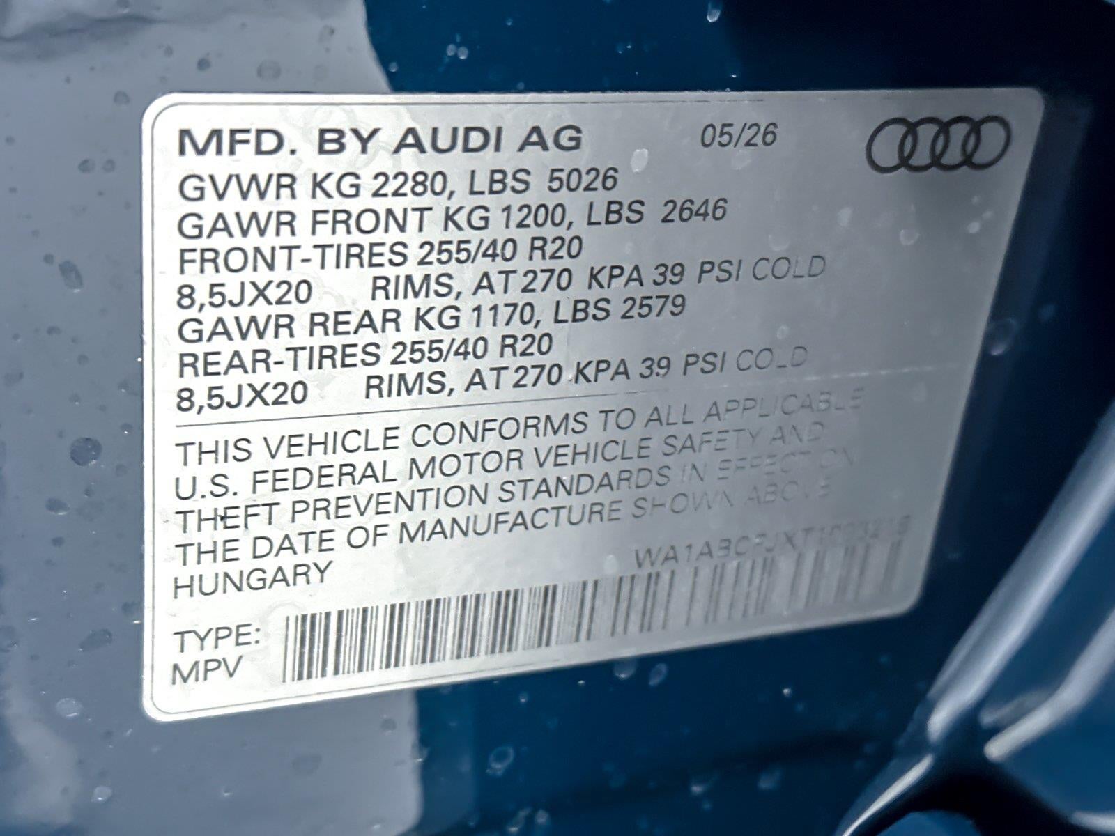 2026 Audi Q3 S line