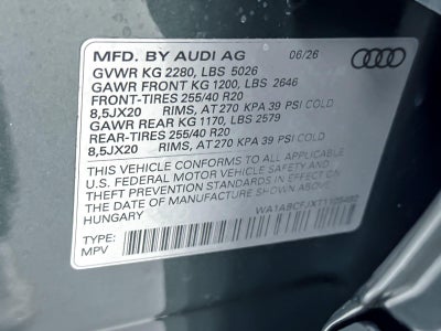 2026 Audi Q3 S line