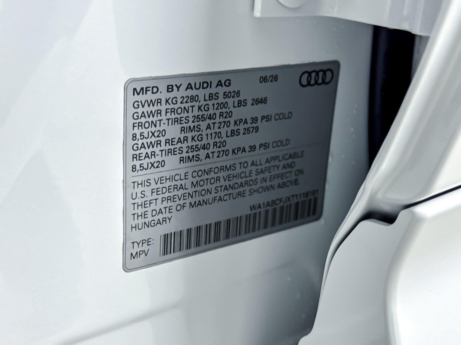 2026 Audi Q3 S line