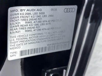 2026 Audi SQ5 Sportback Premium Plus