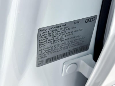 2026 Audi SQ5 Sportback Premium Plus
