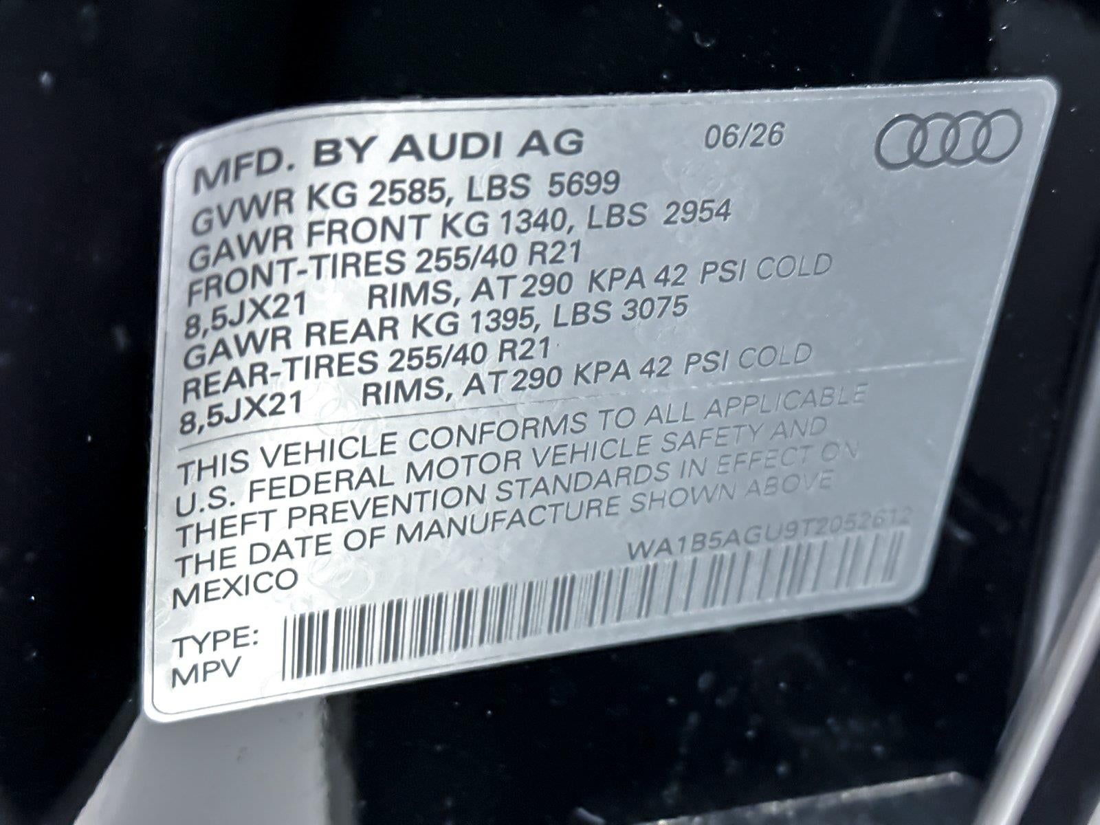 2026 Audi SQ5 Sportback Premium Plus