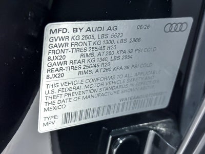 2026 Audi Q5 Sportback Premium Plus