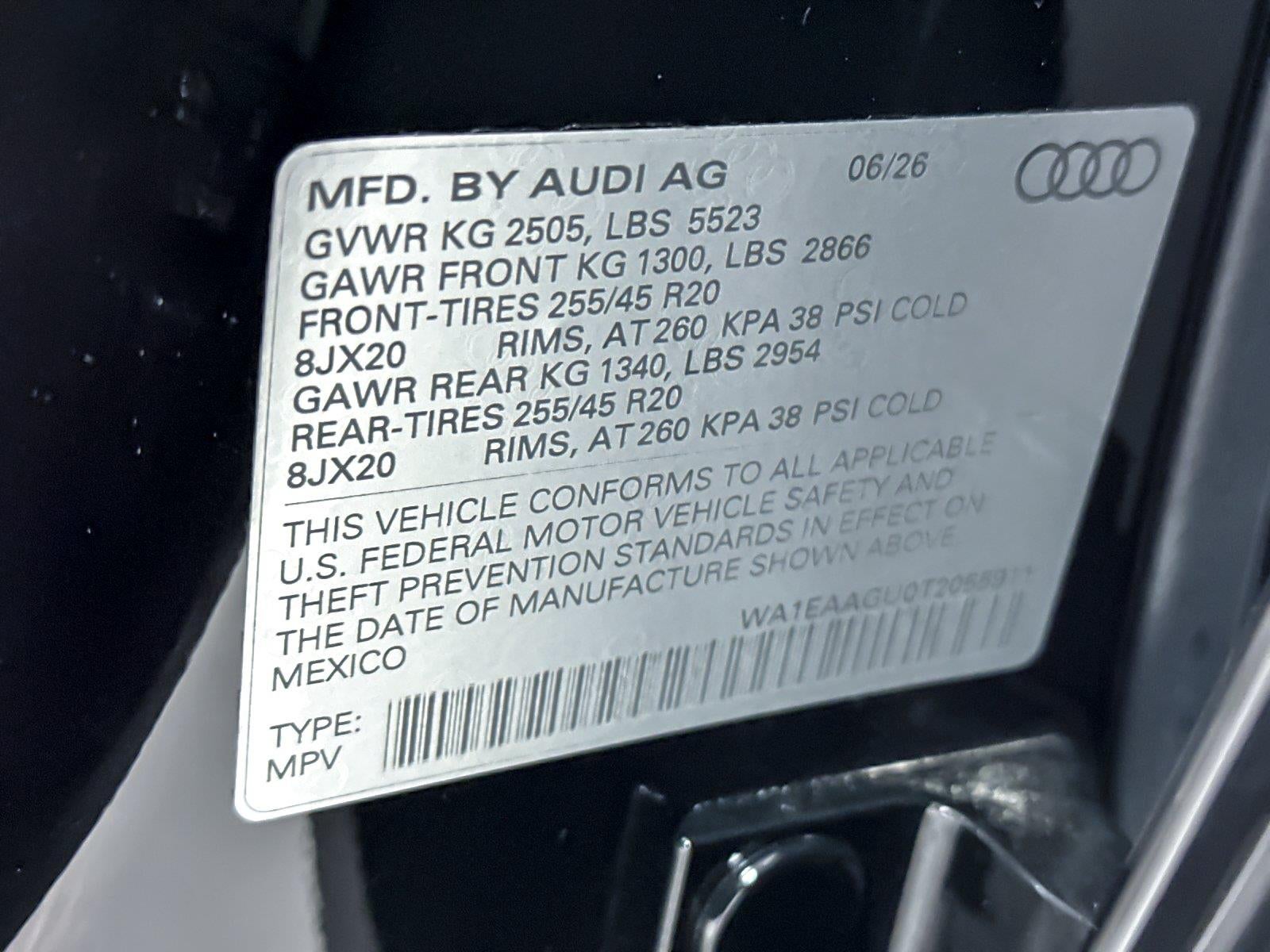 2026 Audi Q5 Sportback Premium Plus