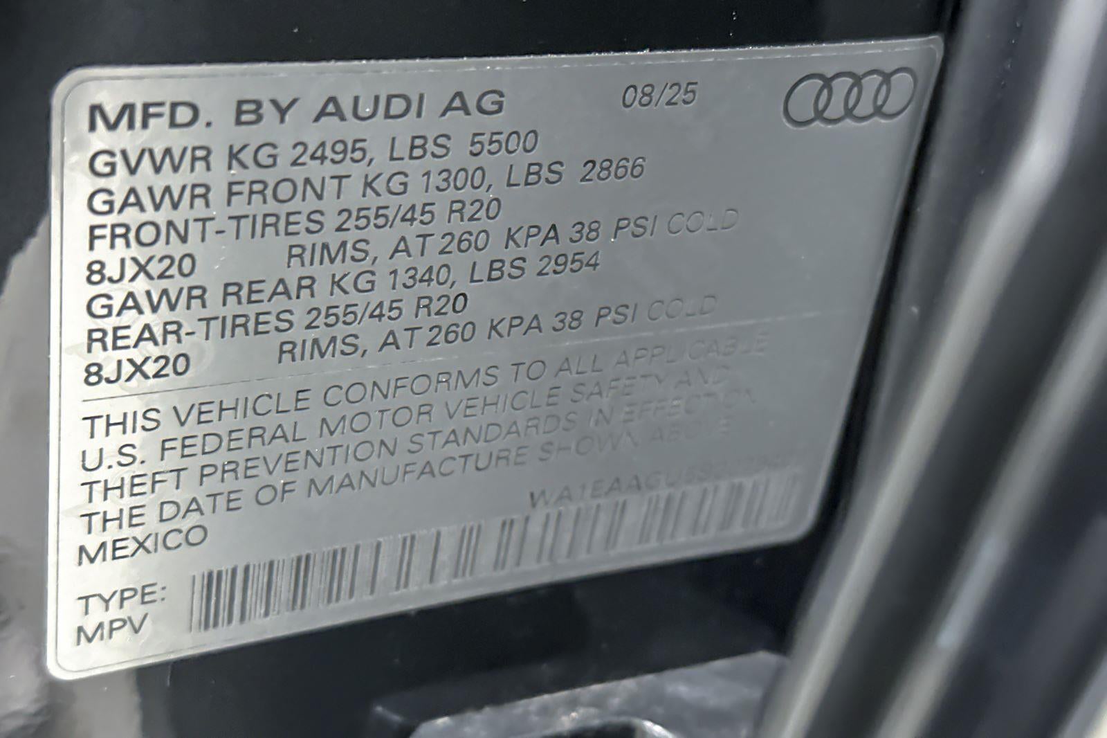 2025 Audi Q5 Sportback Premium Plus